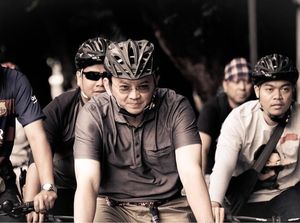 Foto: Intip Lagi Momen Ahok Saat Olahraga