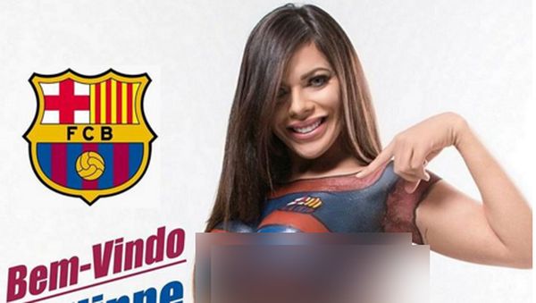 Model Playboy yang IG-nya Diblok Messi Girang hingga Bugil Sambut Coutinho