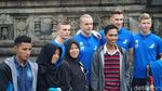 Timnas Islandia Melancong ke Candi Prambanan