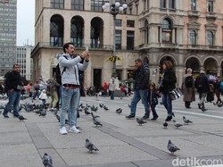 Merpati-merpati Cantik di Kota Mode Italia