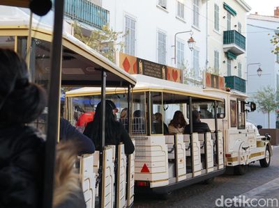 Foto: Kereta Wisata di Prancis, Simpel Tapi Asyik