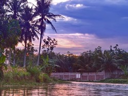 Foto: Desa Sederhana yang Indah di Lampung
