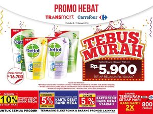Bersih-bersih dengan Promo Tebus Murah di Awal Pekan Transmart Bersih-bersih dengan Promo Tebus Murah di Awal Pekan Transmart