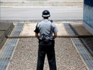 Video Korsel Bongkar Pengeras Suara Anti-Korut di Perbatasan