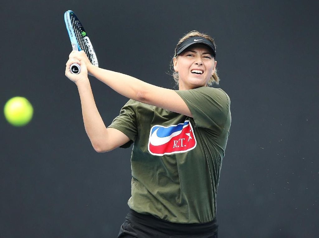 Belum Pikirkan Pensiun, Sharapova Masih Ingin Juara Grand Slam