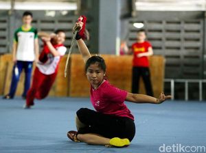 Menuju Asian Games 2018, Atlet Wushu Terus Berlatih