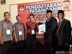 Anak Bos Dedy Jaya Resmi Daftar ke KPU Kota Tegal