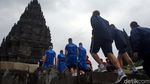 Timnas Islandia Melancong ke Candi Prambanan