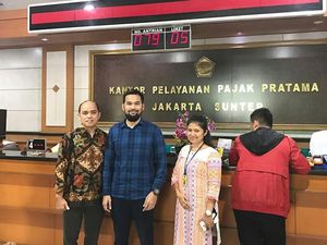 Sambangi Kantor Pajak, Teuku Wisnu: Sebagai Warga yang Baik