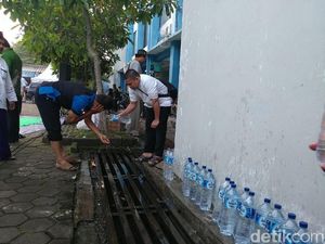 Gelar Salat Hajat, Pendukung RINDU Wudu Pakai Air Mineral