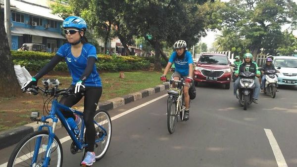 Eits! Jangan Salah Fokus, Begini Gaya Haruka eks JKT 48 Saat Olahraga