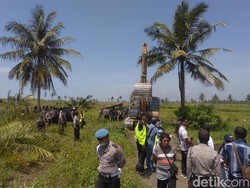 Polisi Amankan 4 Orang Saat Kericuhan Pembebasan Lahan Bandara