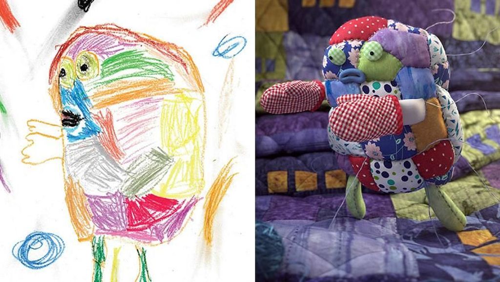 Keren! Lukisan Khayalan Anak SD yang Menjadi Nyata Keren! Lukisan Khayalan Anak SD yang Menjadi Nyata