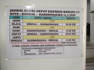 Mau ke Karimunjawa? Ketahui Dulu Jadwal Kapalnya