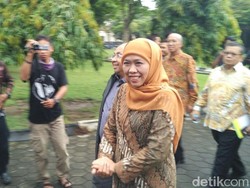 Bertemu JK, Khofifah Masih Bahas Beras Sejahtera