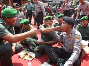 Oknum Polisi-TNI yang Berkelahi di Sulsel Sudah Bertemu dan Berdamai