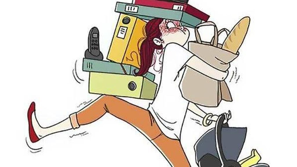 Kocak! Ilustrasi Ini Gambarkan Kehidupan Jadi Ibu Muda di Usia 20-an Kocak! Ilustrasi Ini Gambarkan Kehidupan Jadi Ibu Muda di Usia 20-an