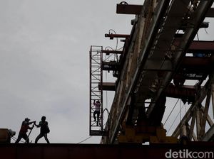 Flyover Bintaro Tak Kunjung Rampung