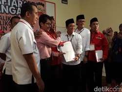 Diusung PDIP, Herujito-Sugono Daftar Pilwalkot Tegal