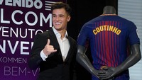 Transfer termahal pada bursa musim dingin adalah saat Barcelona memboyong Philippe Coutinho dari Liverpool pada Januari 2018. Angkanya menembus 100 juta euro, tepatnya 130 juta euro. Foto: David Ramos/Getty Images