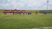 Timnas Islandia berlatih di Stadion Sultan Agung, Bantul, Selasa (9/1/2018). Latihan dimulai pukul 11.30 WIB.