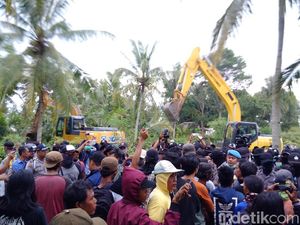 Kata PT AP I Soal Kericuhan Saat Pengosongan Lahan Bandara Kulon Progo