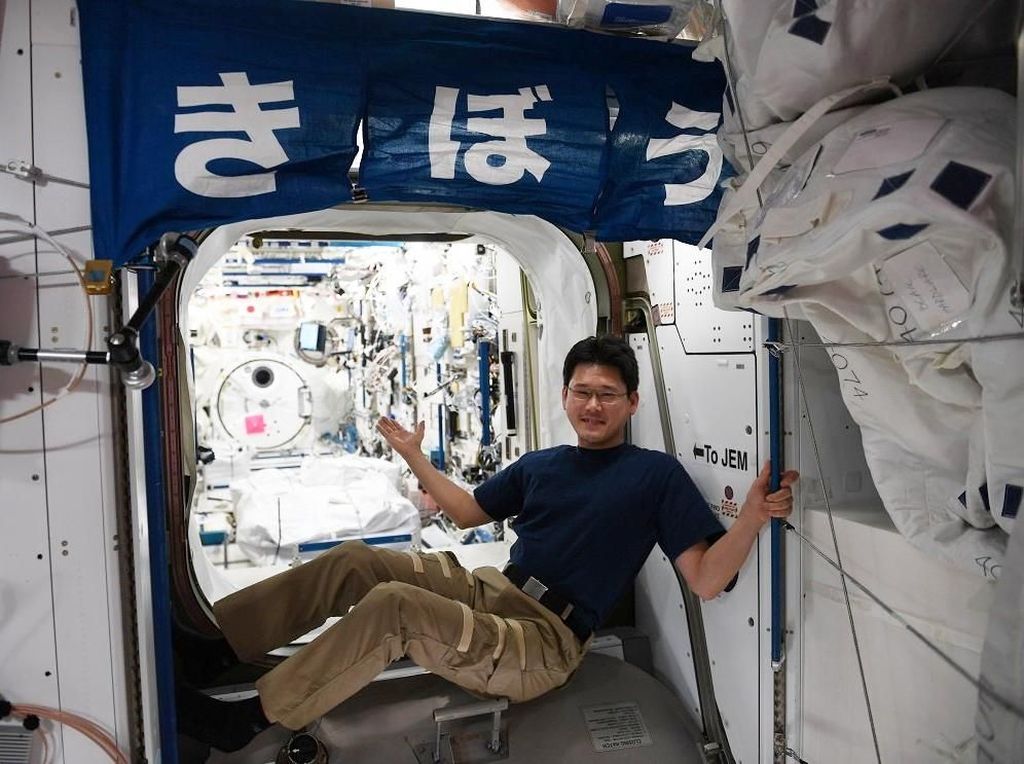 Foto: Ini Astronot Jepang yang Ngaku Tumbuh 9 Cm dalam 3 Minggu Foto: Ini Astronot Jepang yang Ngaku Tumbuh 9 Cm dalam 3 Minggu