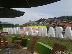 Yang Baru di Kampung Pelangi Semarang: Taman Kasmaran