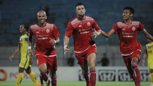 Persija Jakarta menang 3-0 atas PSPS Riau di laga pertama Grup D.
