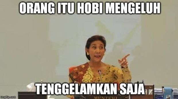 Digantikan Edhy Prabowo, Ini 5 Meme Kocak Susi Pudjiastuti yang Viral