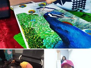 Siapa Sangka, Lukisan Ini Karya Seniman Disabilitas dan Autis