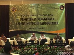 Polisi: Pembatasan Motor di Thamrin Kurangi Angka Kecelakaan