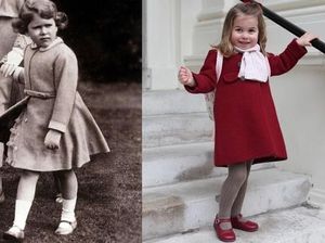 Gemasnya Foto Throwback Ratu Elizabeth Kecil yang Mirip Putri Charlotte