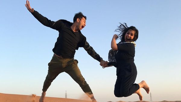 Foto: Gurun Pasir yang Bikin Raffi Ahmad Girang
