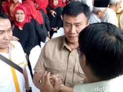 Ketua Hanura Sumsel Hadiri Deklarasi Pasangan Dodi Alex-Giri Kiemas