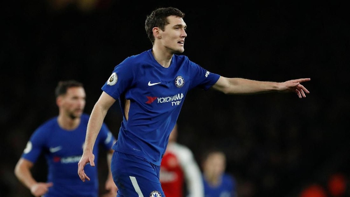 AC Milan dikabarkan mengincar Andreas Christensen (Foto: John Sibley/Action Images via Reuters)