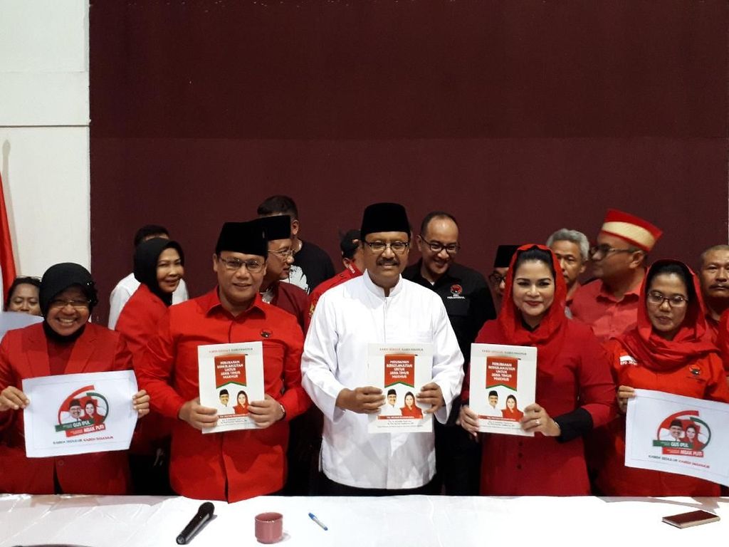 Jadi Jurkam PDIP di Pilgub Jatim, Risma Promosikan Gus Ipul-Puti Jadi Jurkam PDIP di Pilgub Jatim, Risma Promosikan Gus Ipul-Puti