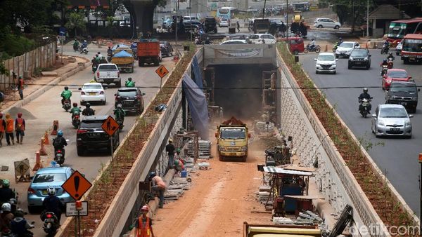 Pembangunan Underpass Lebak Bulus Capai 90 Persen