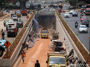 Pembangunan Underpass Lebak Bulus Capai 90 Persen