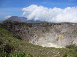 Puncak Gunung yang Hijau di Kota Bunga