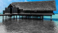 Penginapan sederhana ini yang menjadi tempat tinggal Icardi selama berlibur di pantai di sekitar Samudera Hindia itu. (Foto: dok. Instagram)
