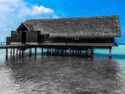 Penginapan sederhana ini yang menjadi tempat tinggal Icardi selama berlibur di pantai di sekitar Samudera Hindia itu. (Foto: dok. Instagram)