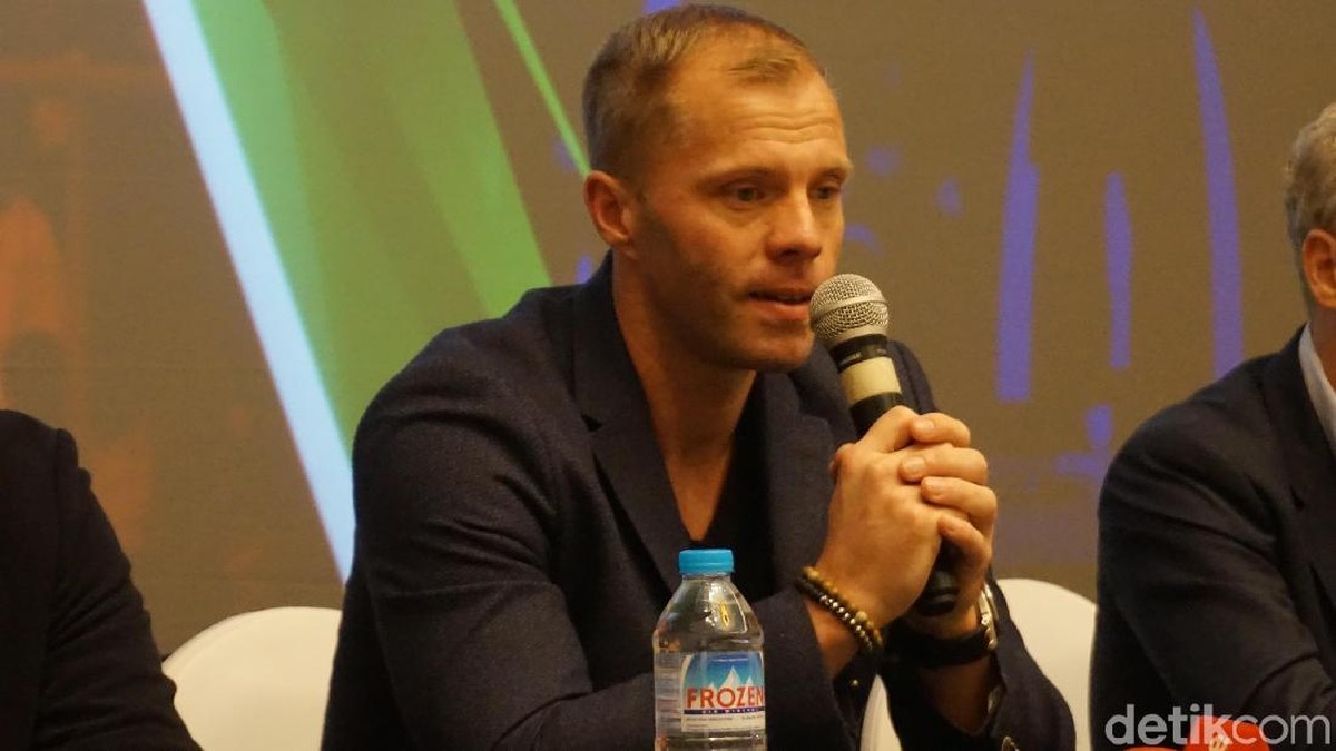 Eidur Gudjohnsen (Okdwitya Karina Sari/detikSport)