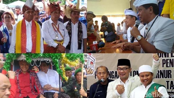 Foto: Ini Cagub-Cawagub yang Telah Resmi Daftar ke KPU