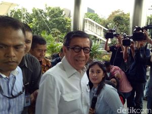 Yasonna Laoly Penuhi Panggilan KPK Jadi Saksi Kasus e-KTP