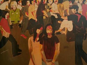 Pameran Seni Dua Kutub Hadirkan Karya Perupa Masdibyo dan Gigih Wiyono