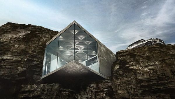 Foto: Rumah Pinggir Tebing yang Bikin Merinding