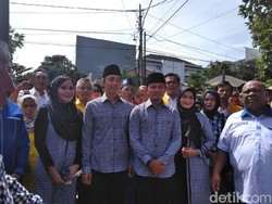 Sambangi KPUD, Bima-Dedie Daftar Pilwalkot Bogor