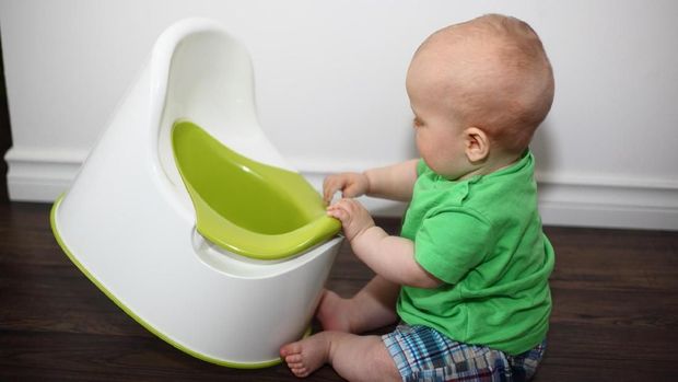Ilustrasi anak toilet training