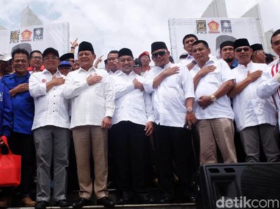 Sudrajat-Syaikhu Deklarasi di Monumen Perjuangan Rakyat